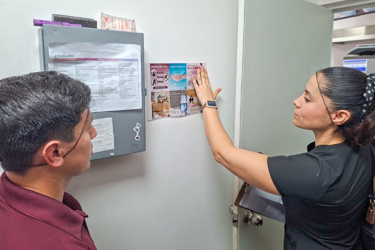 Salud pone bajo la lupa los centros de trabajo en Mexicali: revisan seguridad, agua, alimentación e higiene