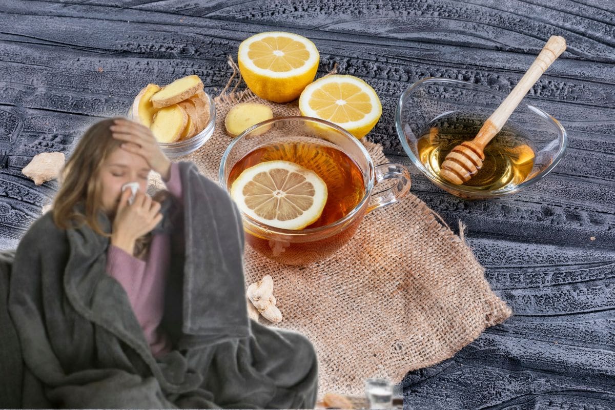 Cómo aliviar el resfriado común con té de jengibre y miel