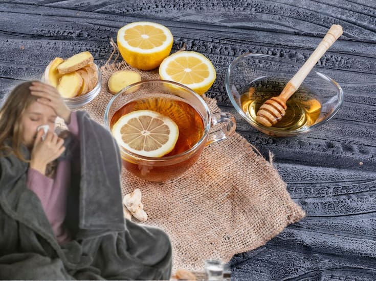 Cómo aliviar el resfriado común con té de jengibre y miel