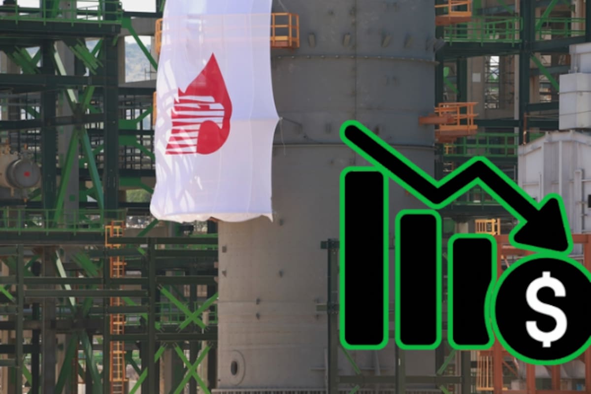 Producción de petróleo de Pemex cae a su nivel más bajo en 15 años durante primer semestre de 2025