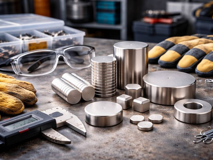 ¿Sabías que los imanes de neodimio son tan potentes que pueden romper huesos si se manipulan mal?