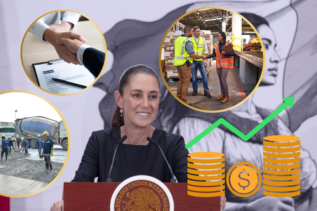 22.7 millones de empleos formales registra el IMSS en marzo de 2026 para alcanzar la cifra más alta de la historia en México mientras el salario mínimo escala a 315 pesos diarios y la pobreza laboral cae a su nivel más bajo desde que se tiene registro