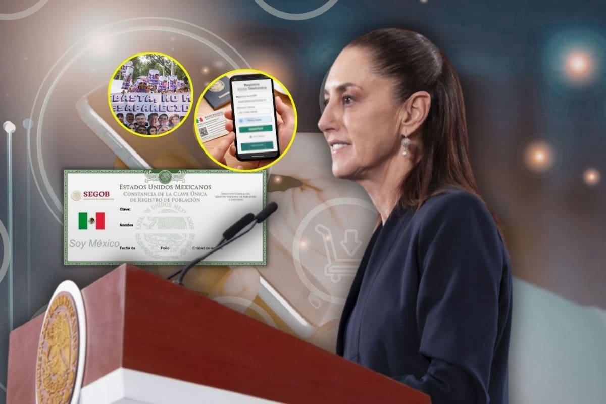 Sheinbaum defiende el registro obligatorio de celulares con CURP en México y asegura que permitirá ubicar desaparecidos más rápido, mientras advierte que líneas no registradas antes del 30 de junio de 2026 serán desactivadas