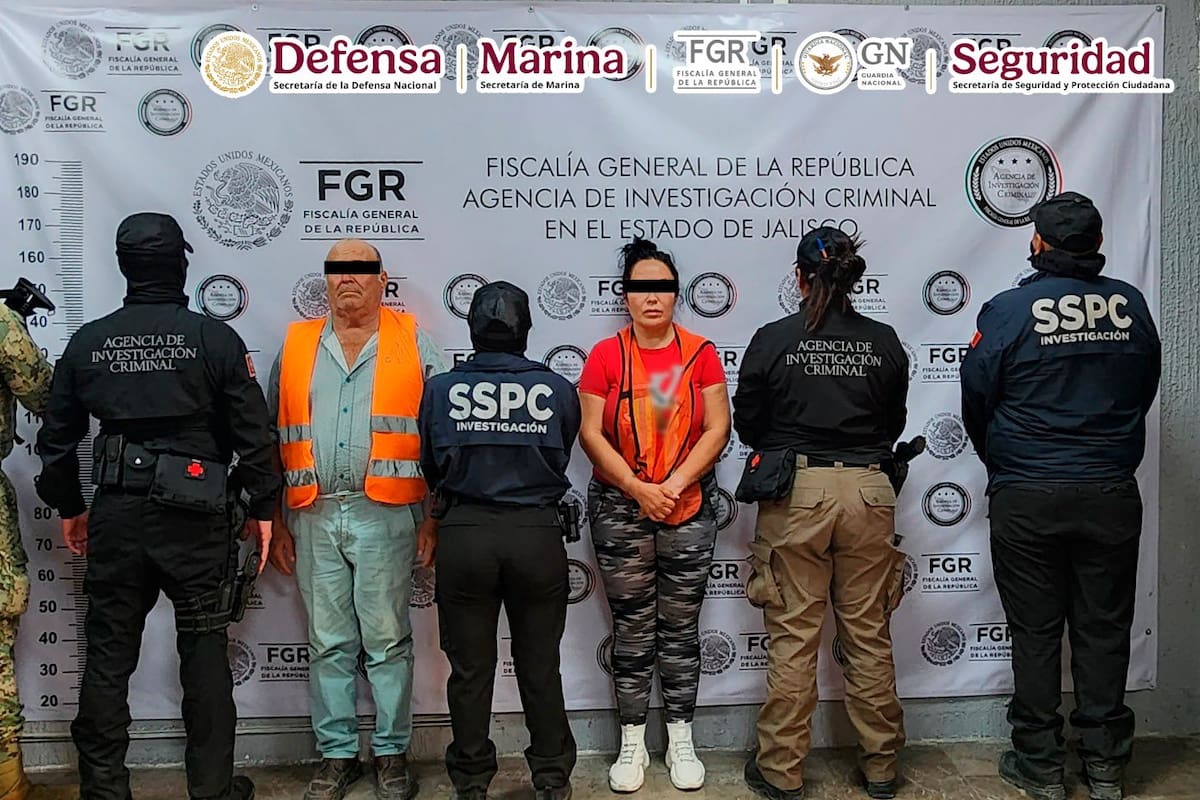 Detienen en Jalisco a mujer, presunta miembro del CJNG vinculada al tráfico de armas y fentanilo y buscada en EE.UU.