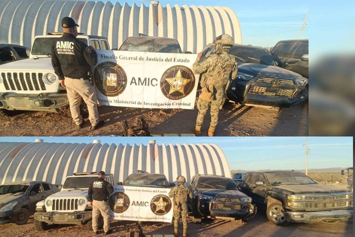 Descubren búnker en Puerto Libertad y decomisan armas; esto había dentro