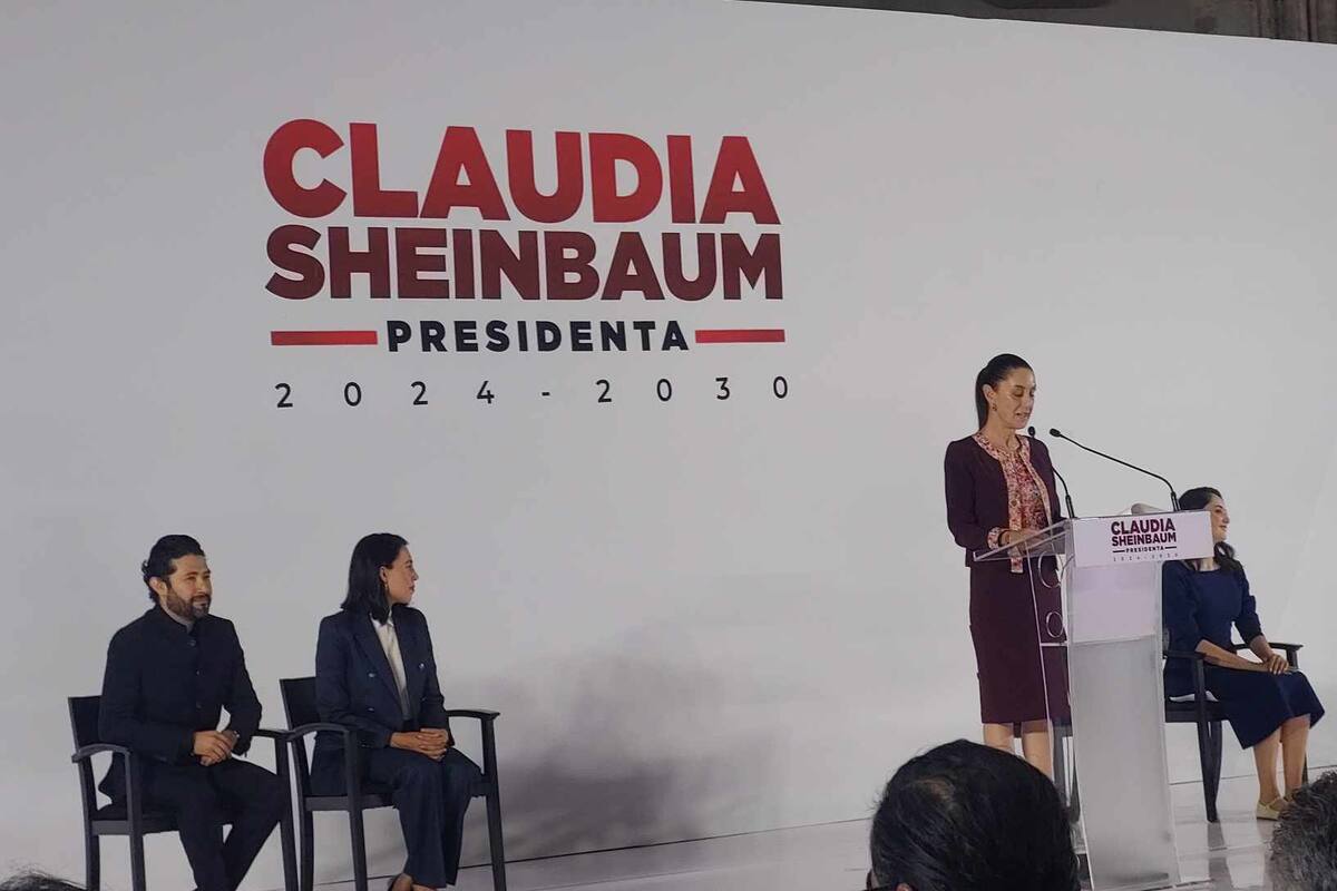 Presenta Claudia Sheinbaum a tres nuevos miembros de su Gabinete