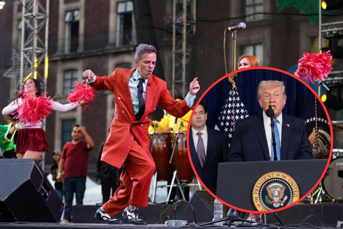 Rubén Albarrán, vocalista de Café Tacvba, llama “terrorista” a Donald Trump durante concierto gratuito en CDMX, tras la detención de Nicolás Maduro