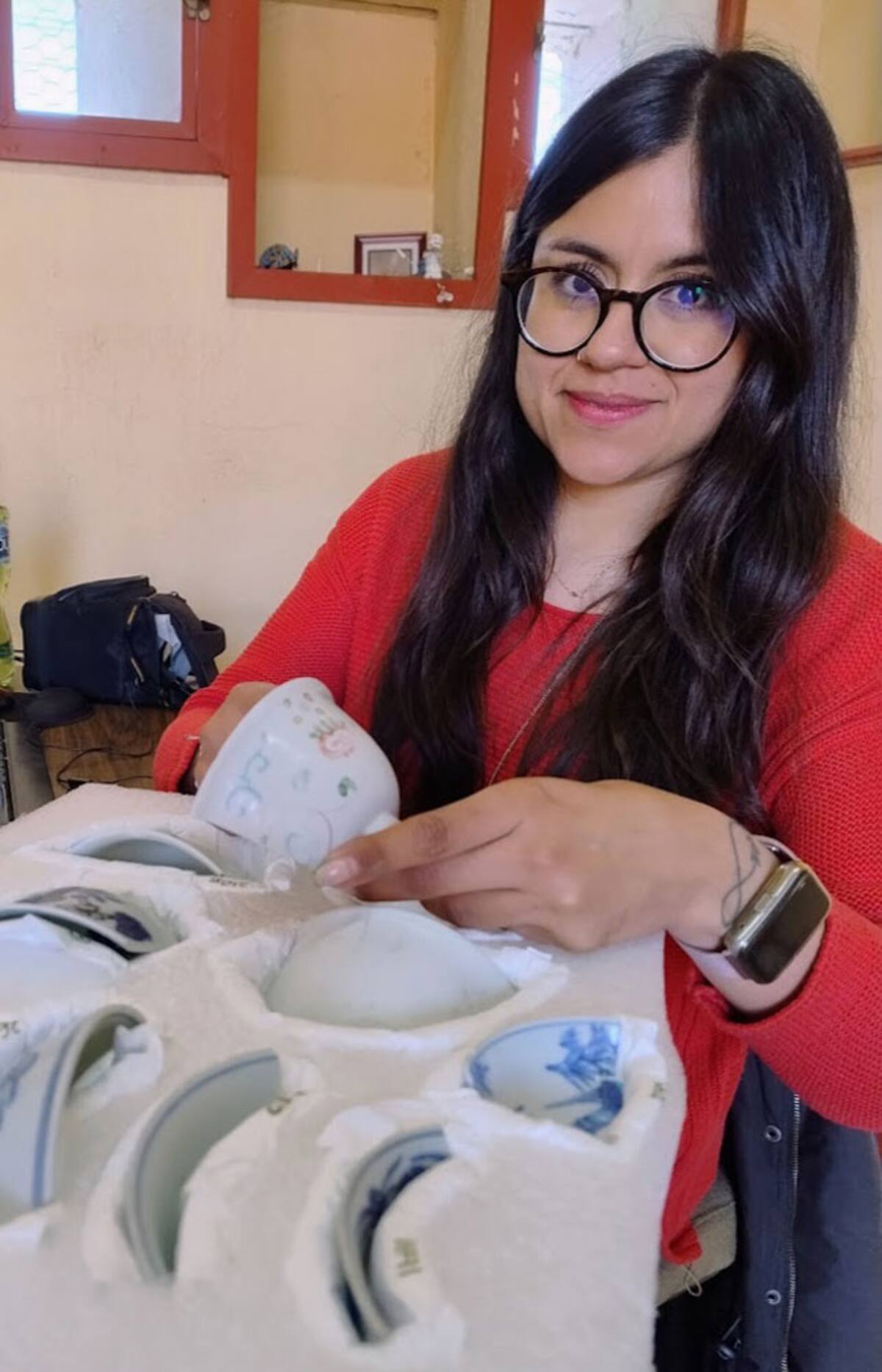 Mariana Piña Cetina, arqueóloga subacuática.