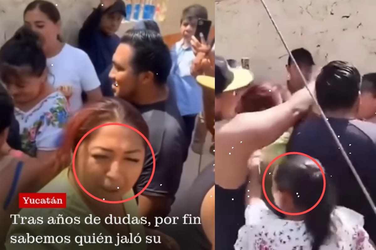 “¿Quién me jaló el cabello?”: ya se sabe quién le tiró del cabello a la famosa señora del meme y el video se vuelve viral