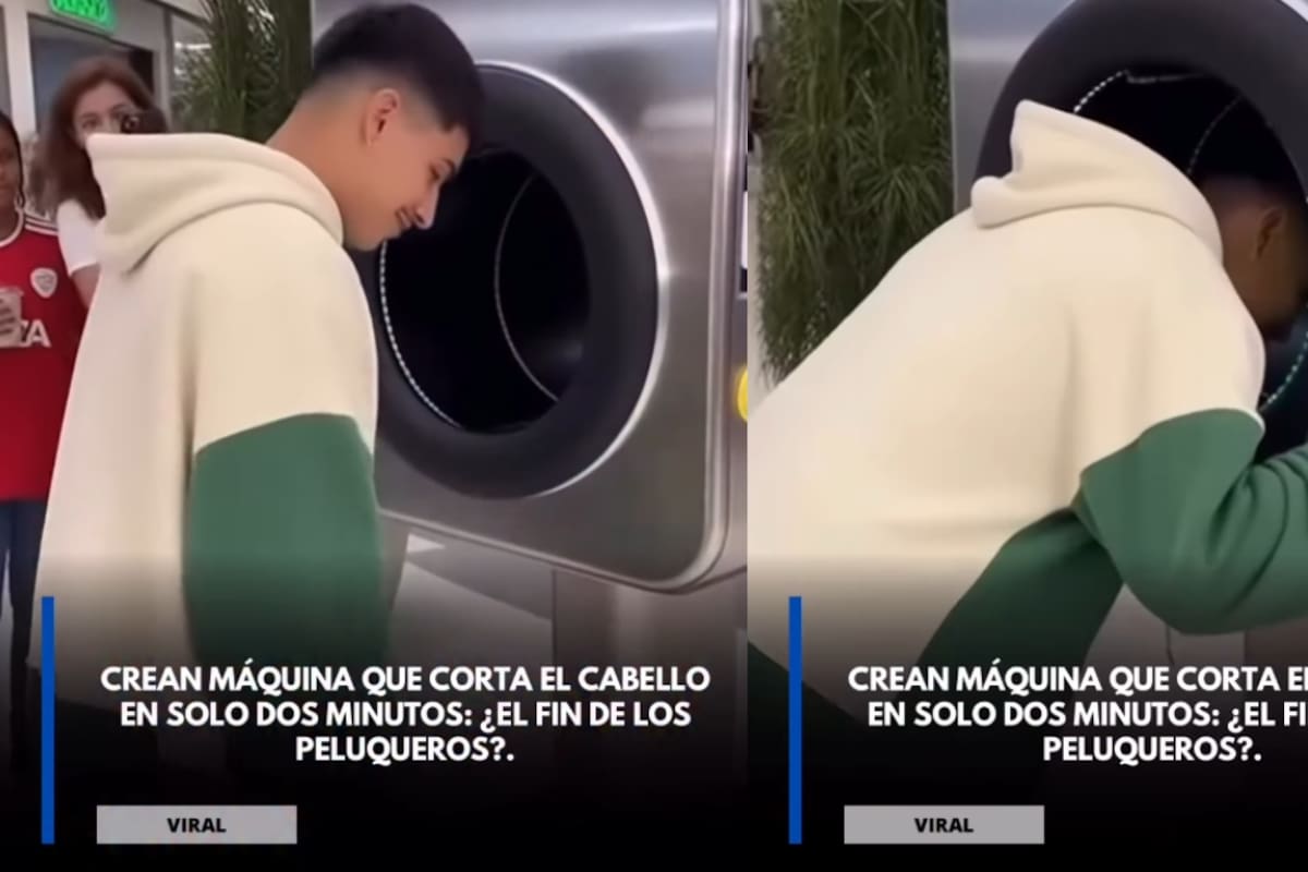 ¿Es IA o no?: crean una máquina que corta el cabello en solo 2 segundos