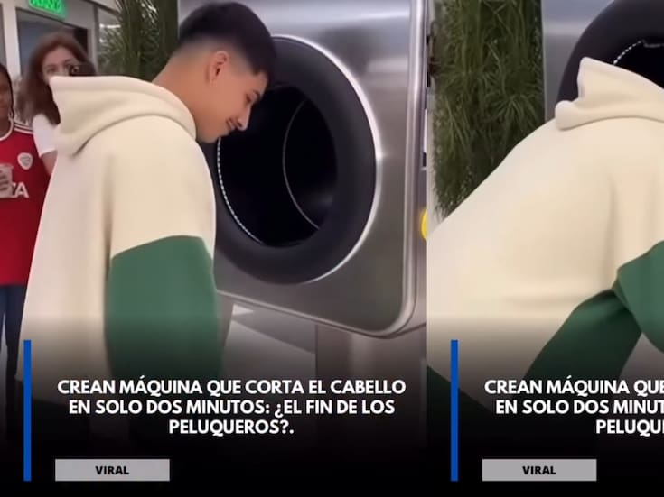 ¿Es IA o no?: crean una máquina que corta el cabello en solo 2 segundos