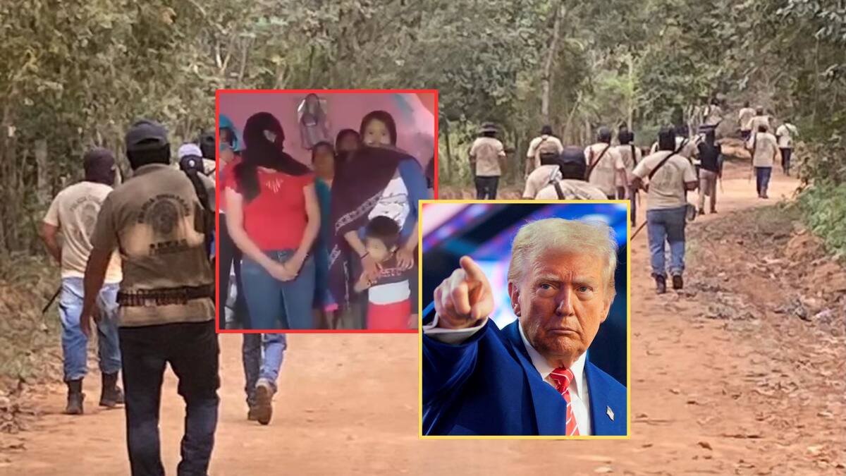 Indígenas nahuas piden ayuda a Donald Trump tras ataques de Los Ardillos que han dejado más de 2 mil personas desplazadas después de que el gobierno quitó la protección militar a municipios en riesgo, permitiendo asesinatos, ataques con drones explosivos, quema de viviendas y violencia contra civiles