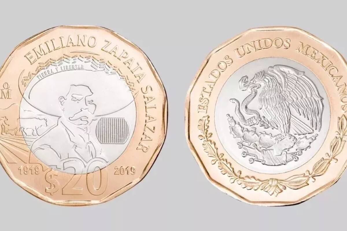 Moneda de Emiliano Zapata es vendida por 120 mil pesos a través de Mercado Libre