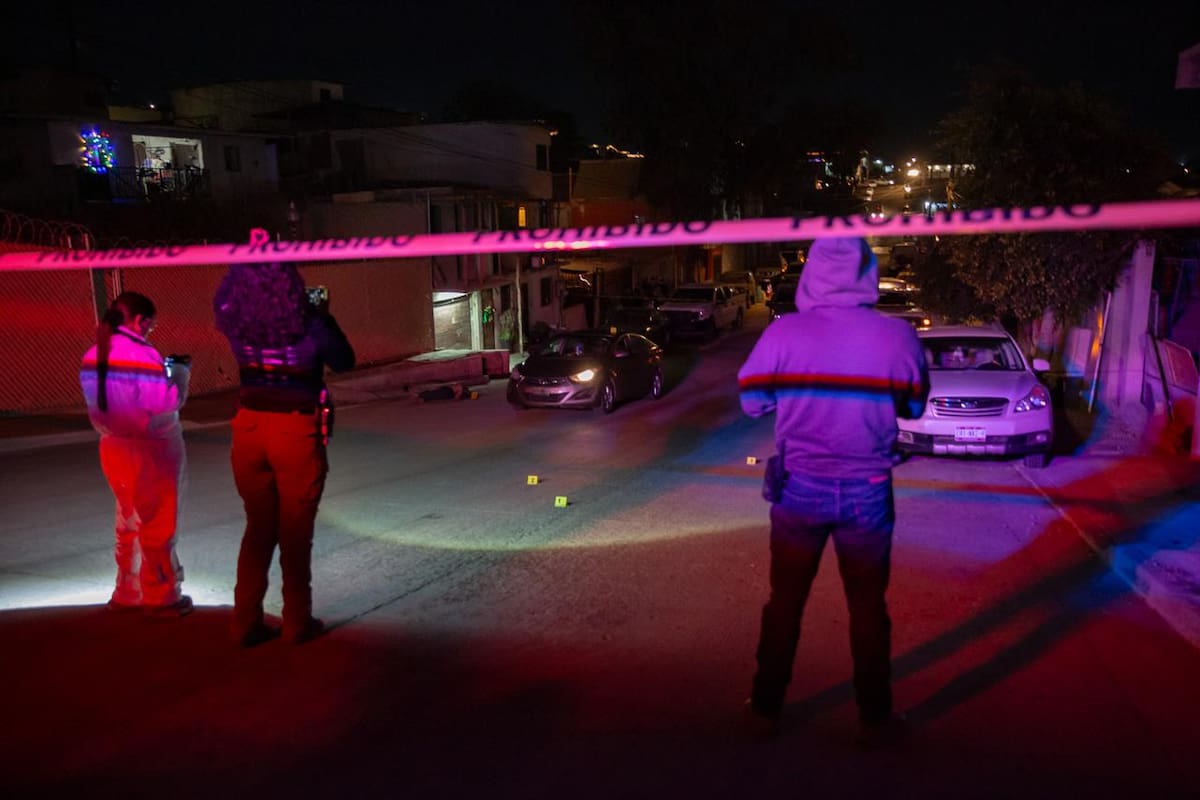 Guardia Nacional, quienes impidieron el acceso de civiles para evitar la contaminación de evidencias. Foto: Border Zoom