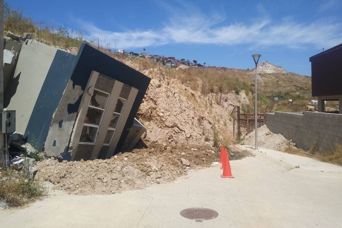 Protección Civil inspecciona 53 zonas de riesgo y un deslizamiento en Tijuana