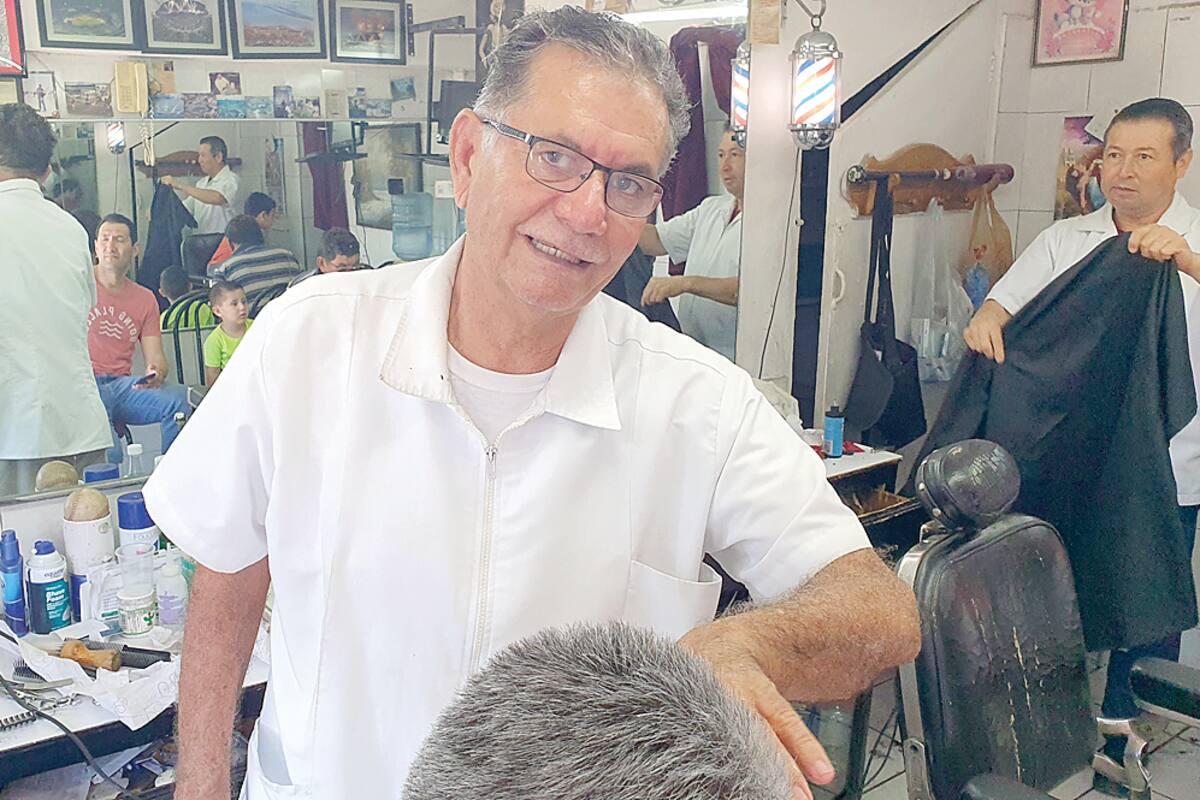 Don Manuel es "el peluquero de la Rosales"