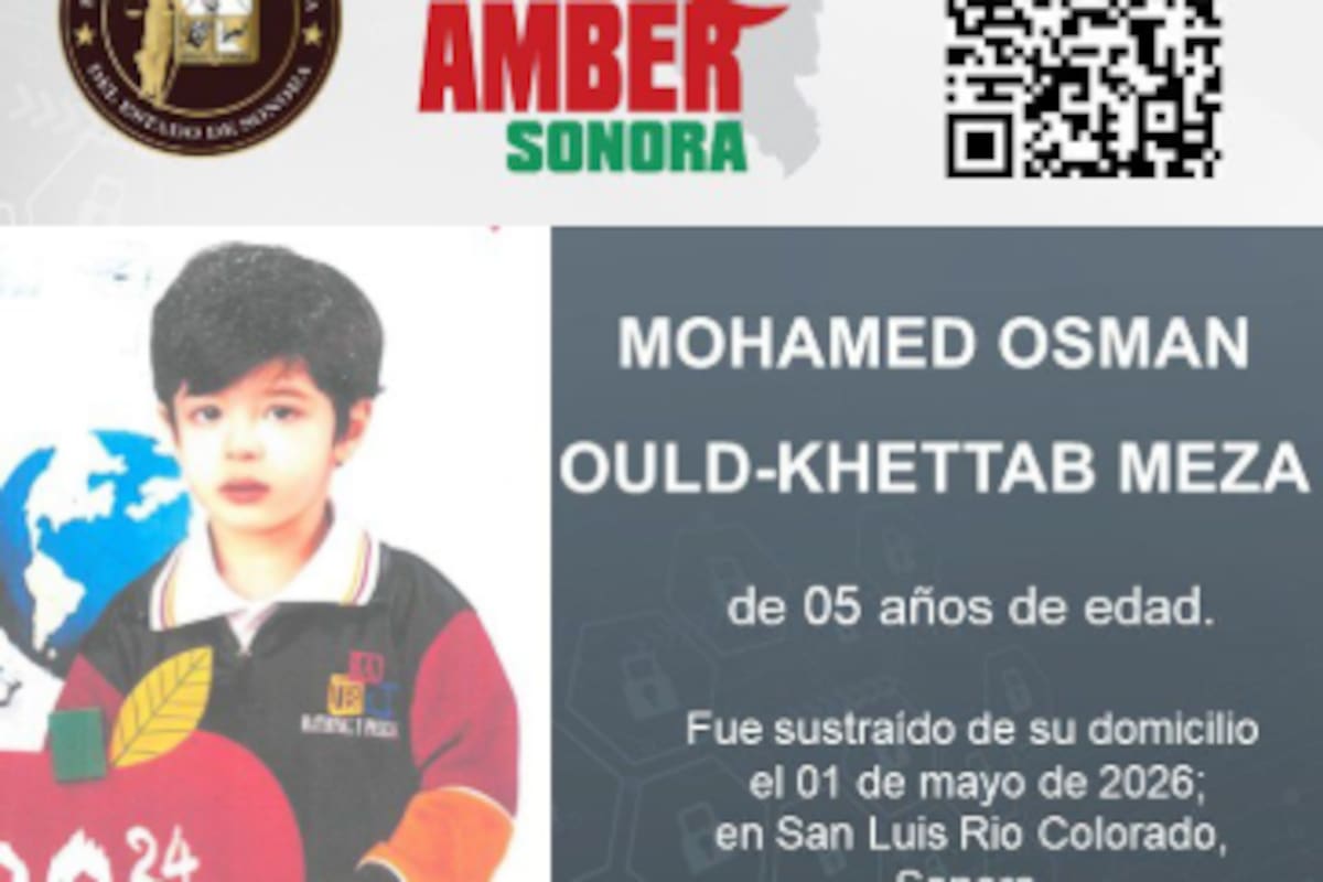Activan Alerta Amber en SLRC por sustracción de menor de 5 años