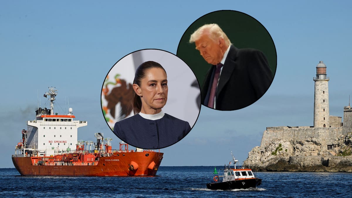 México revisa el envío de petróleo a Cuba ante posibles presiones de Trump y riesgo de represalias de Estados Unidos. Foto: Reuters