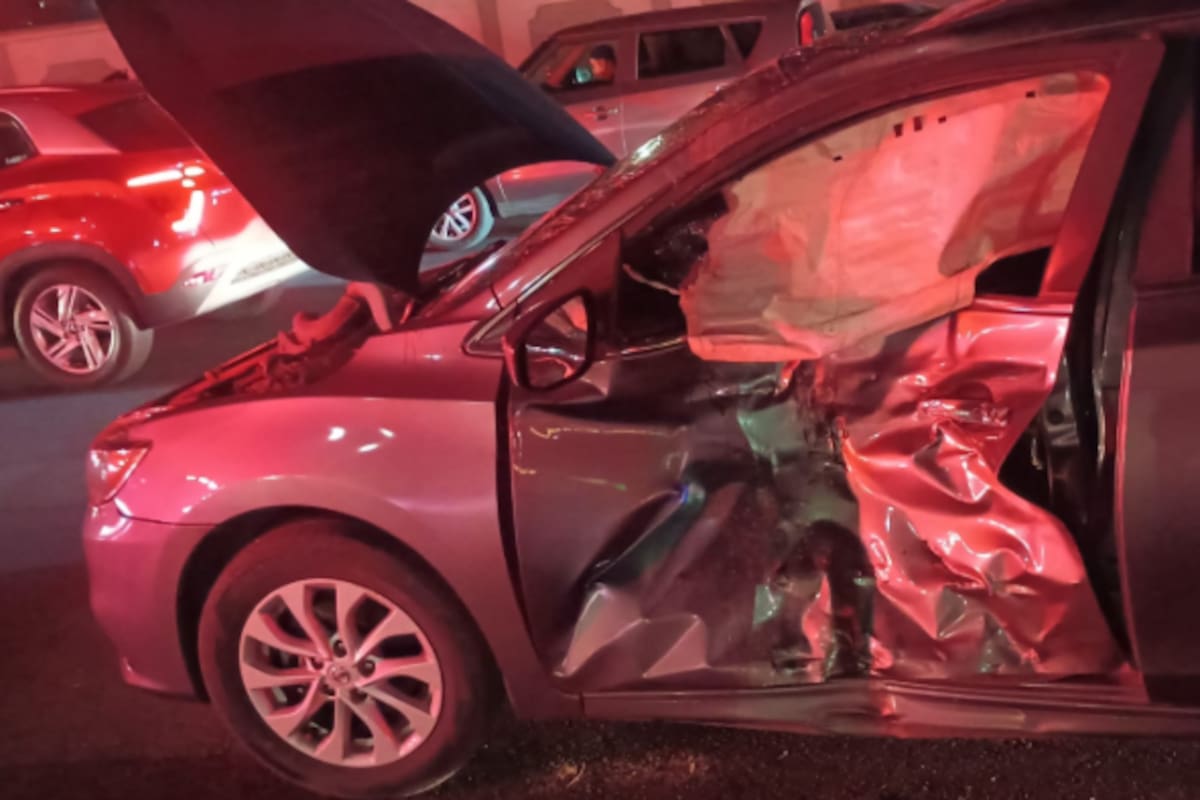 Muere repartidor de comida en choque