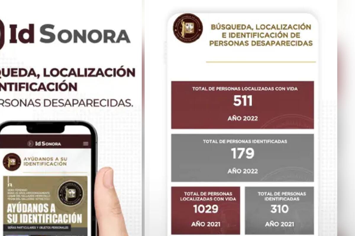 100 nuevas cédulas de identificación forense de restos humanos están disponibles en la app IdSonora
