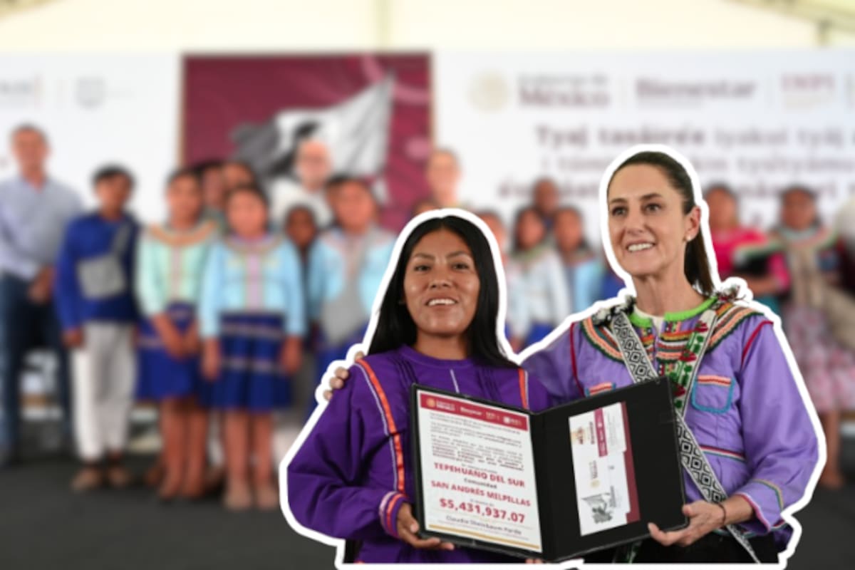 Claudia Sheinbaum entrega recursos a pueblos indígenas y afromexicanos en Nayarit