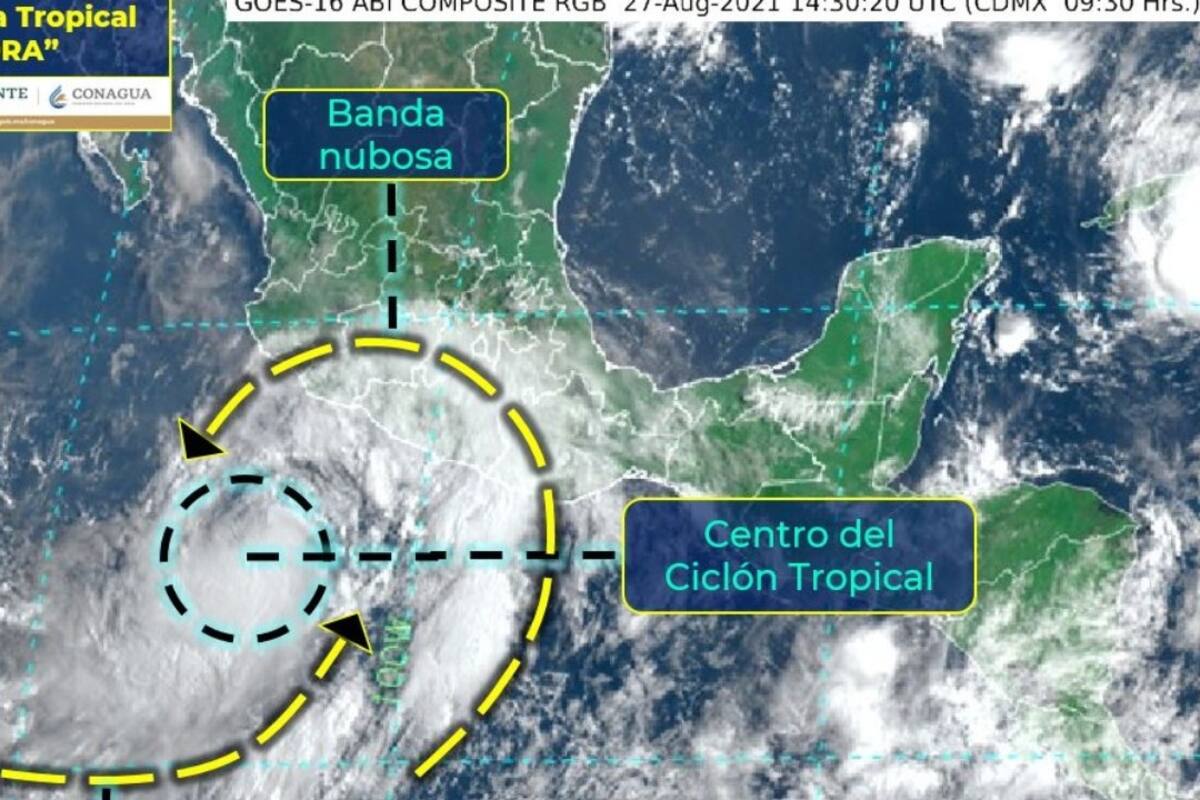 Tormenta “Nora” podría transformarse a huracán hoy