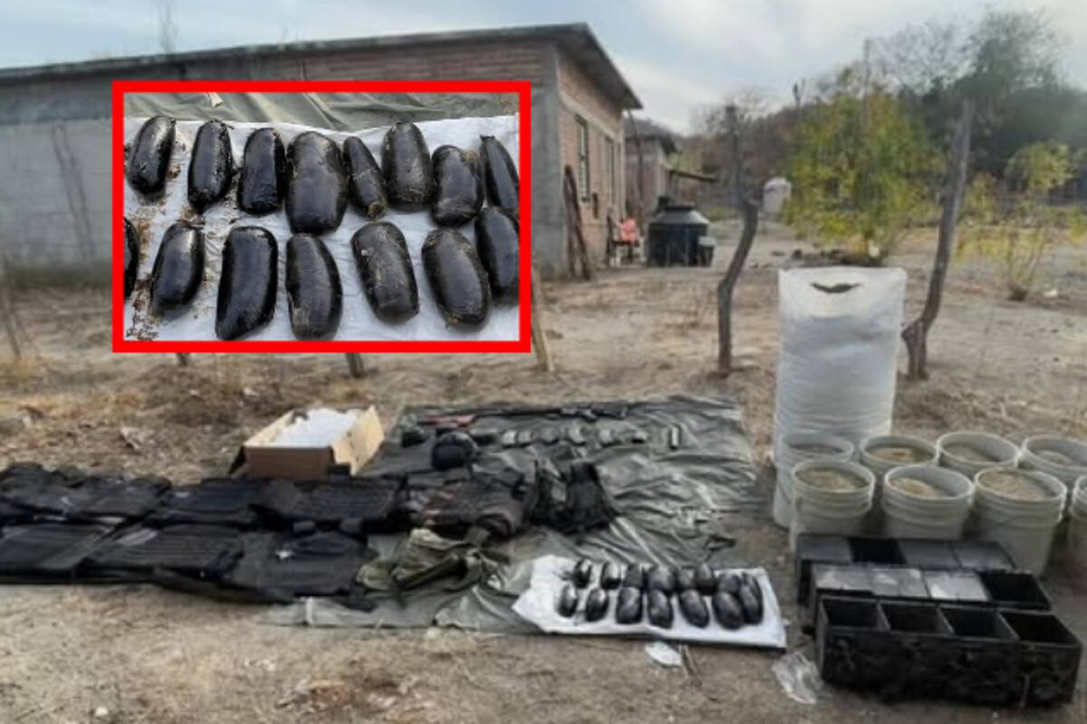 Aseguran fusil, droga y ponchallantas en operativo conjunto en Mazatlán