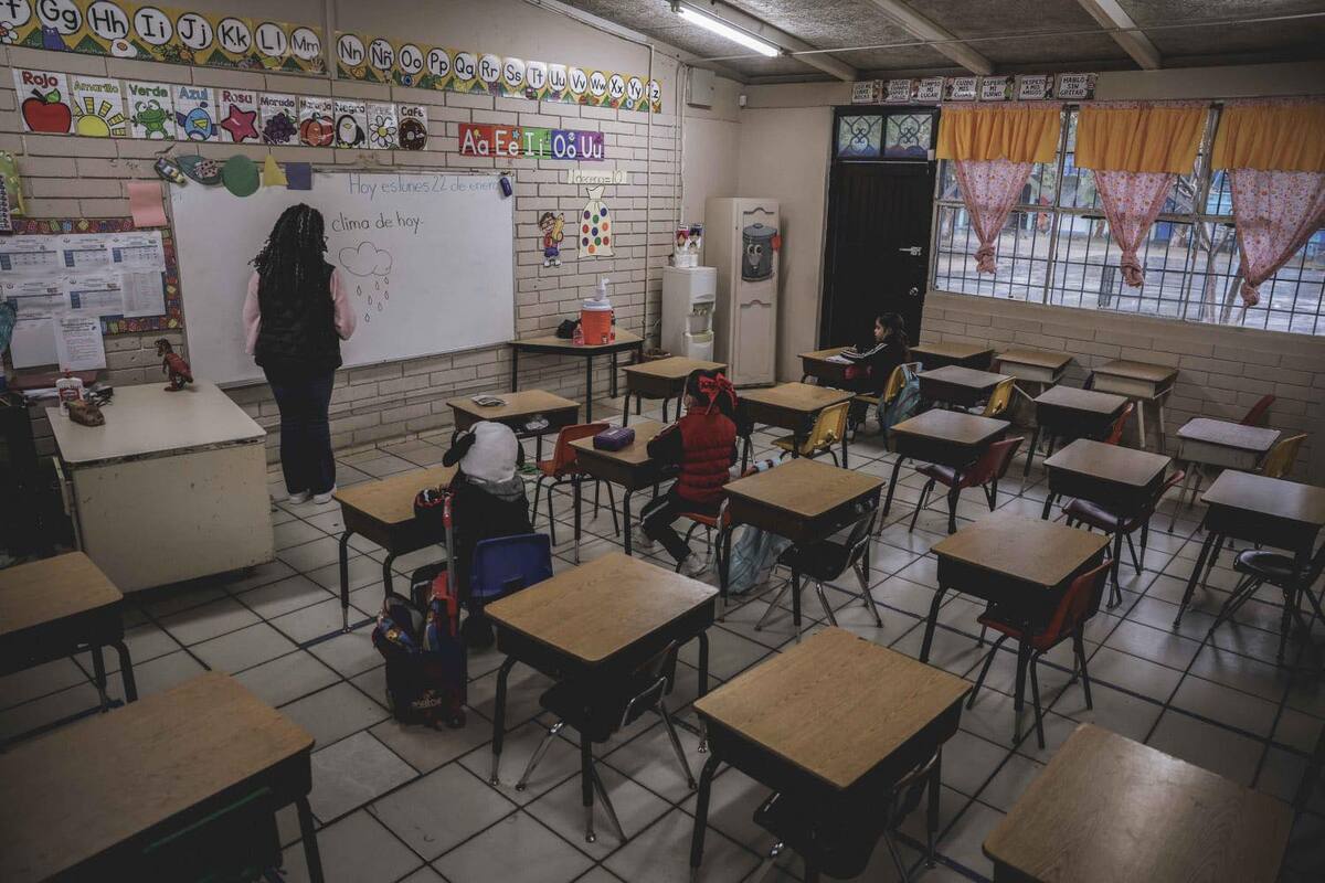 Baja afluencia de alumnos en escuelas por lluvias