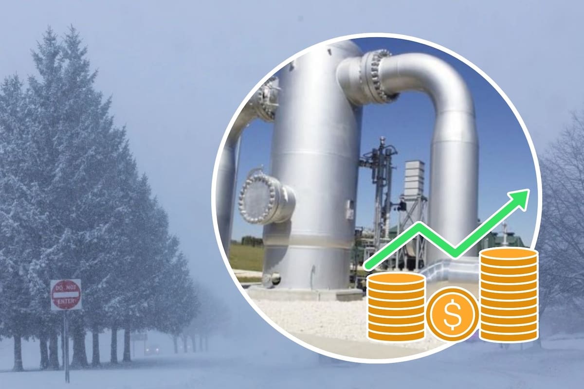 Gas natural en Estados Unidos se dispara por tormenta invernal y ola de frío extremo: precios suben hasta 63%, crece el riesgo de interrupciones en el suministro, aumenta la presión sobre la oferta y la demanda, se encarece la calefacción residencial y la generación eléctrica, impactan las facturas de los hogares y se encienden alertas por posibles efectos en Europa
