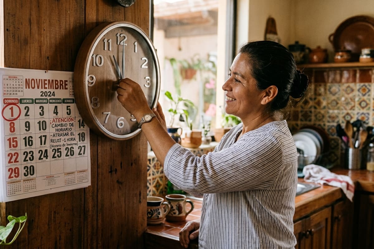 Cambio de horario en México 2026: Conoce cuáles son los municipios que les toca atrasar el reloj este 1 de noviembre