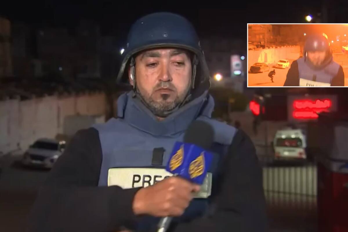 Captan en vivo bombardeo a un hospital en Gaza