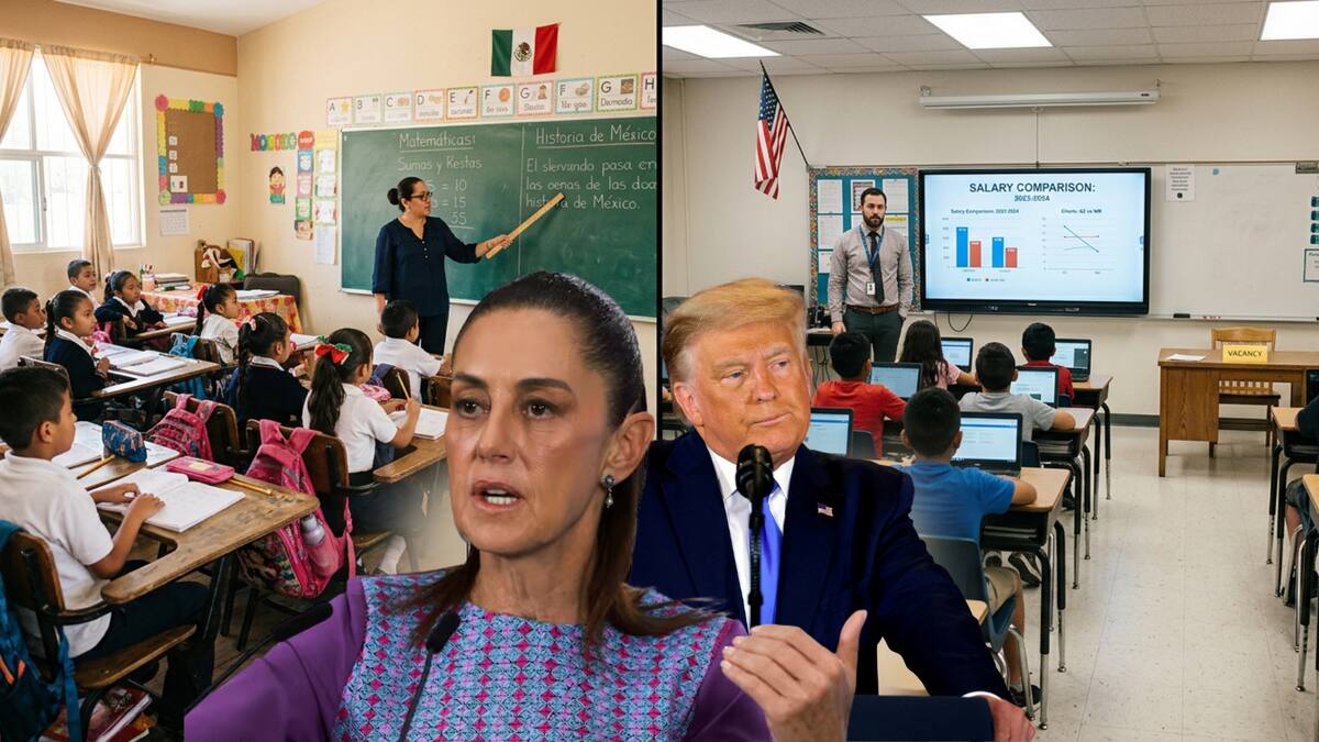 Estados Unidos paga hasta diez veces más que México a sus maestros y aun así no encuentra quién quiera serlo: 400,000 plazas vacías demuestran que el salario solo no resuelve la crisis del magisterio