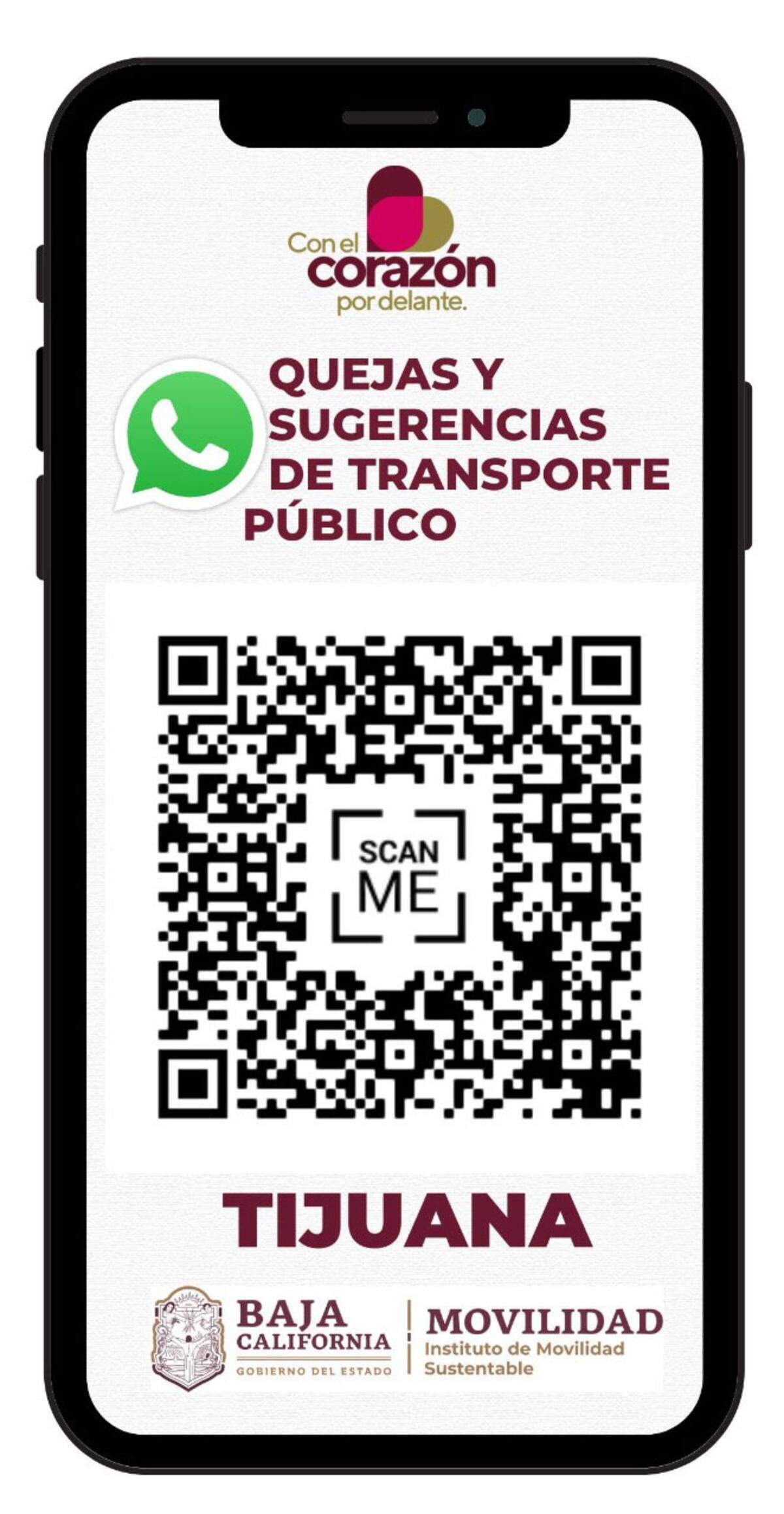 Código QR del IMOS.