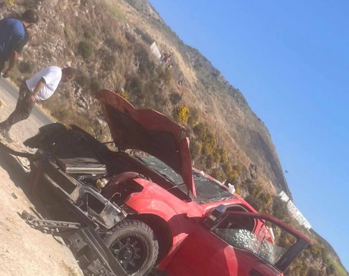 El incidente ocurrió en el retén que la policía municipal de Rosarito instala sobre el Corredor 2000.