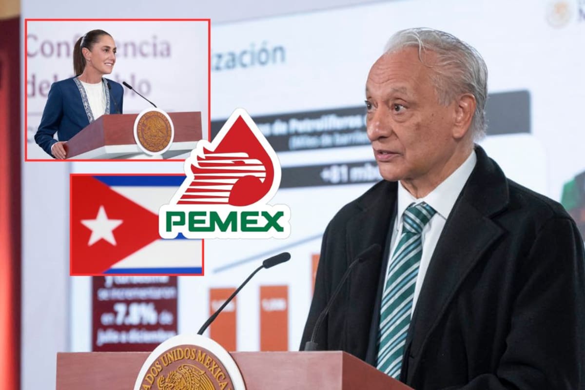 México vendió petróleo a Cuba por 496 millones de dólares en 2025: Pemex defiende contrato vigente, asegura que no hay adeudos y que las exportaciones representan menos del 1%