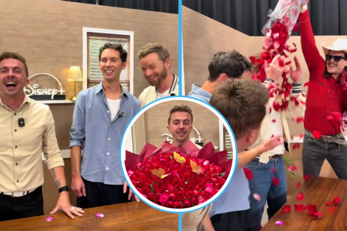 ¡Señorito Malcolm! El Patrón sorprende a Malcolm, Reese y Francis con flores en su visita en México (VIDEO)