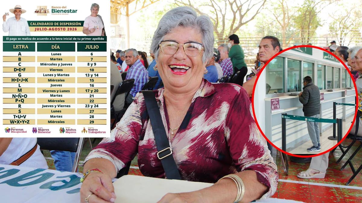 ¿Ya te van a depositar la Pensión del Bienestar? Consulta quién cobrará el apoyo del 13 al 17 de julio y el monto que te corresponde