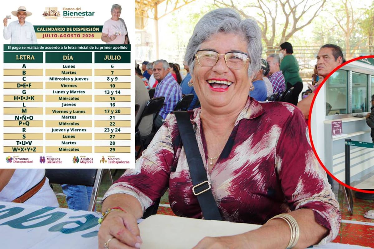 ¿Ya te van a depositar la Pensión del Bienestar? Consulta quién cobrará el apoyo del 13 al 17 de julio y el monto que te corresponde