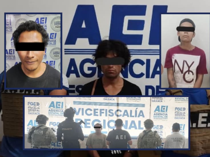 Cuatro hombres detenidos por violencia familiar en Oaxaca: operativos simultáneos en Valles Centrales, Costa y Sierra