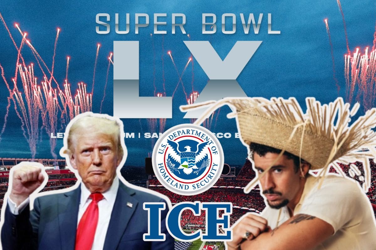 Asesor de Trump advierte sobre presencia de ICE en el Super Bowl 2026 por el show de medio tiempo de Bad Bunny