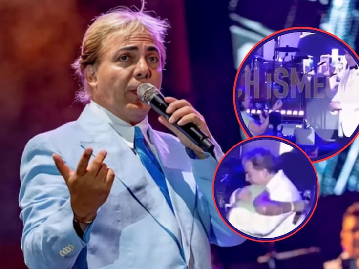 Fan le pide matrimonio a Cristian Castro en pleno concierto y esta fue su reacción