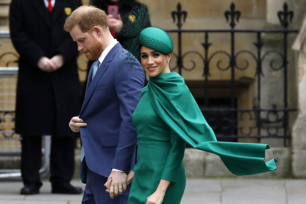 Harry y Meghan se despiden de la familia real con emotivo mensaje