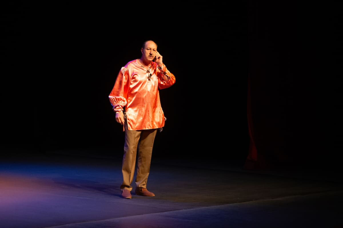 Rodrigo Murray transportó al público a la época de la Italia renacentista.