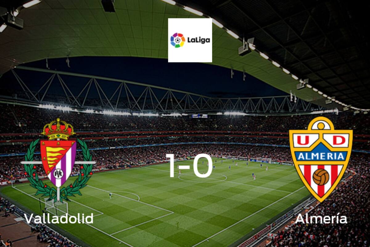 Real Valladolid consigue la victoria frente a Almería en el segundo tiempo (1-0)