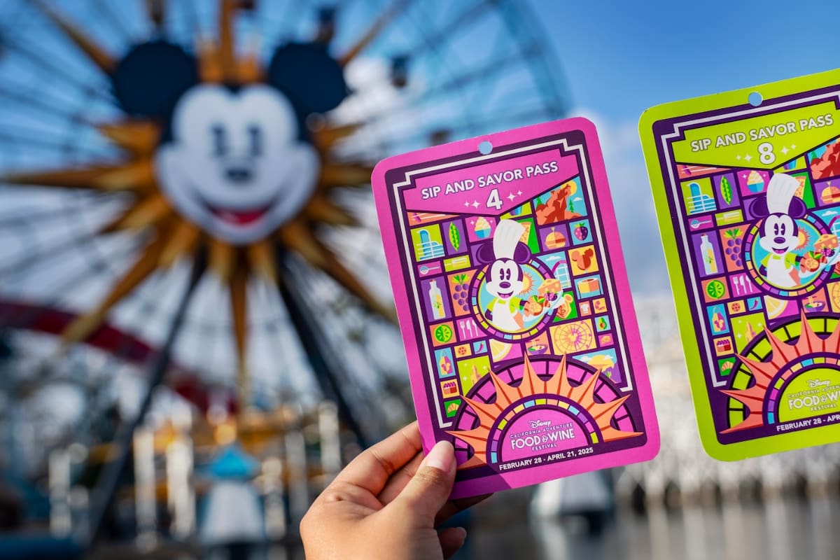 Revelan guía gastronómica del festival de comida y vino de Disney California Adventure 2025