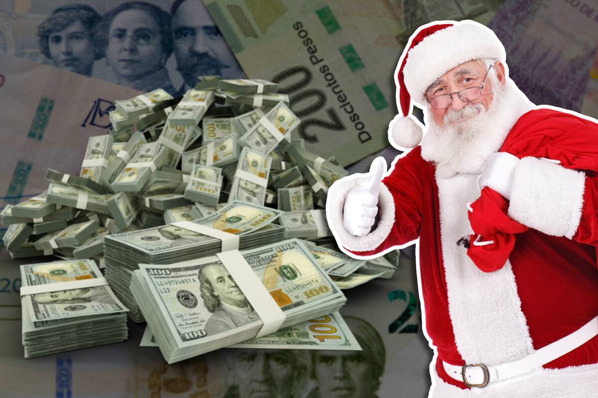 Peso mexicano cierra en 20.18 este martes 24 de diciembre, sufriendo ligera depreciación ante el “Santa Claus Rally”