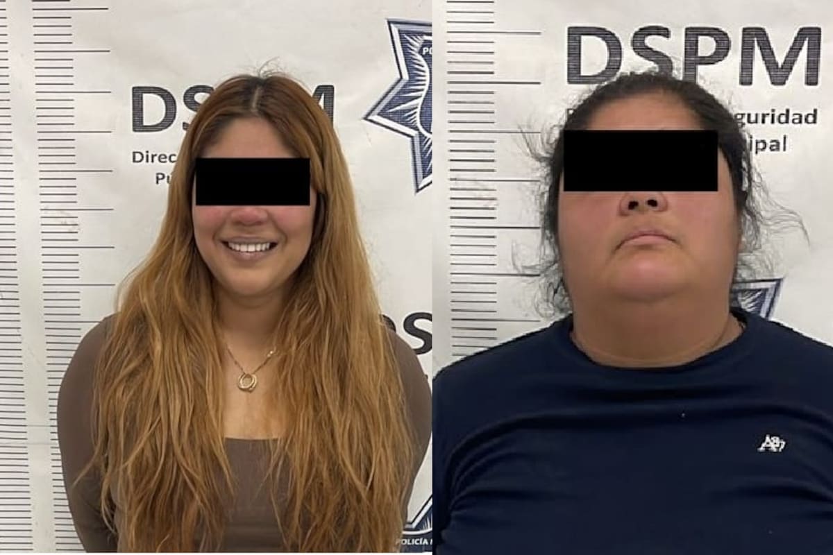 Dos mujeres chocan a adulto mayor y lo golpean en el rostro