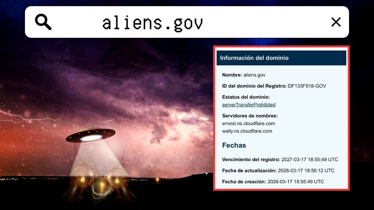 Gobierno de Estados Unidos registra el sitio web “aliens.gov” y aviva expectativas sobre liberación de archivos UFO y UAP