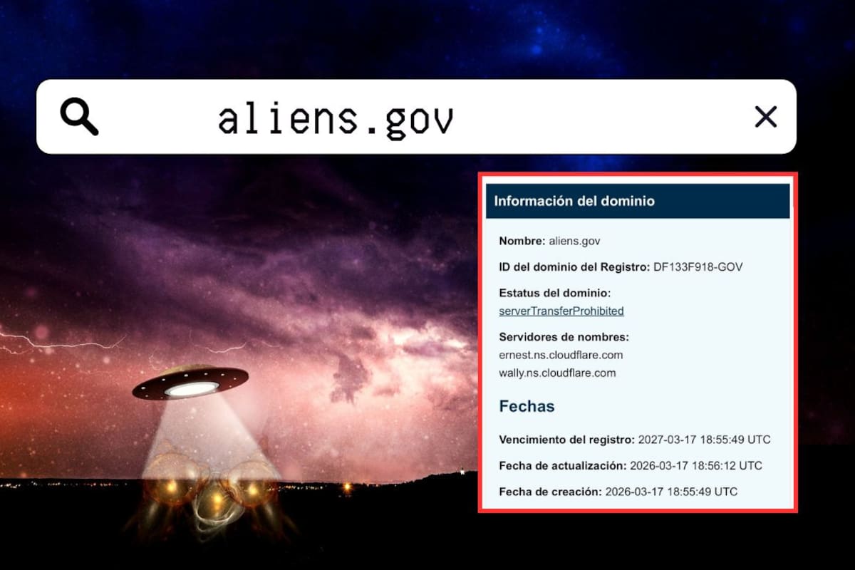 Gobierno de Estados Unidos registra el sitio web “aliens.gov” y aviva expectativas sobre liberación de archivos UFO y UAP