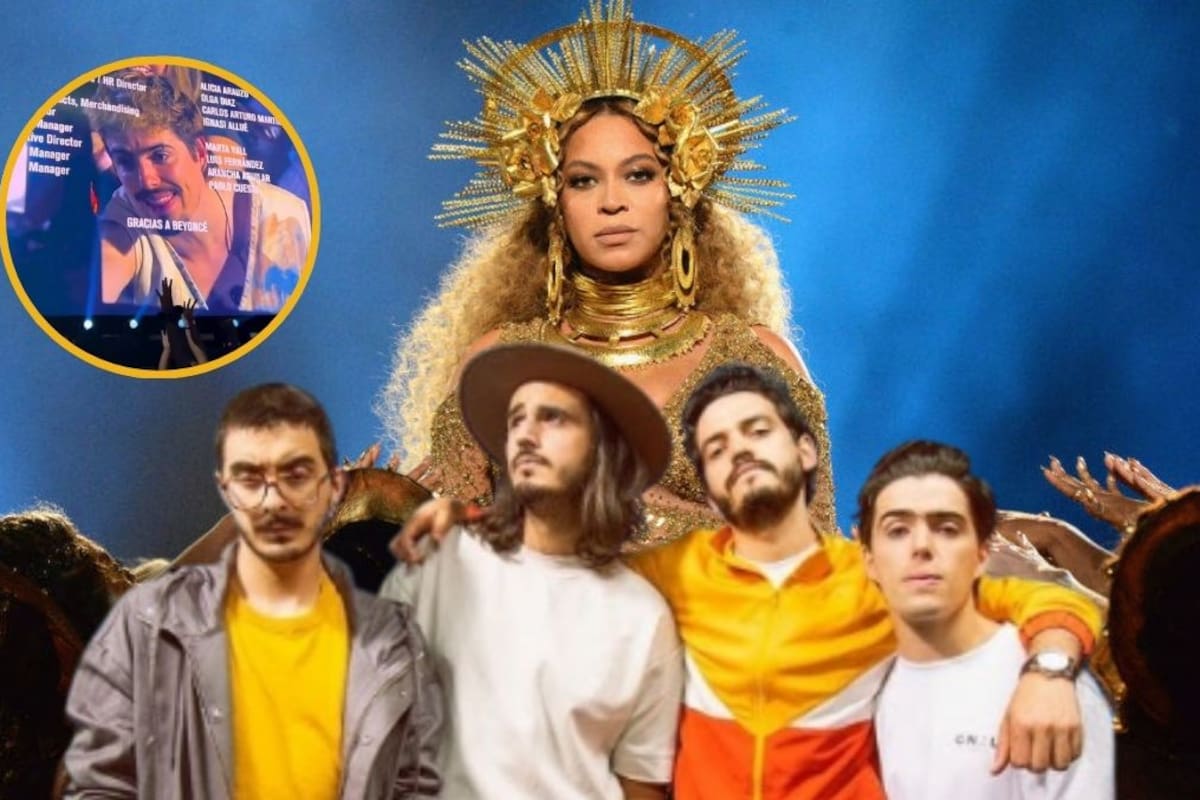 Morat agradece a Beyoncé al final de su show El Salvador